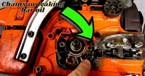 craftsman chainsaw bar oil leak|Chainsaw Leaks Bar Oil When Stored: Causes and。